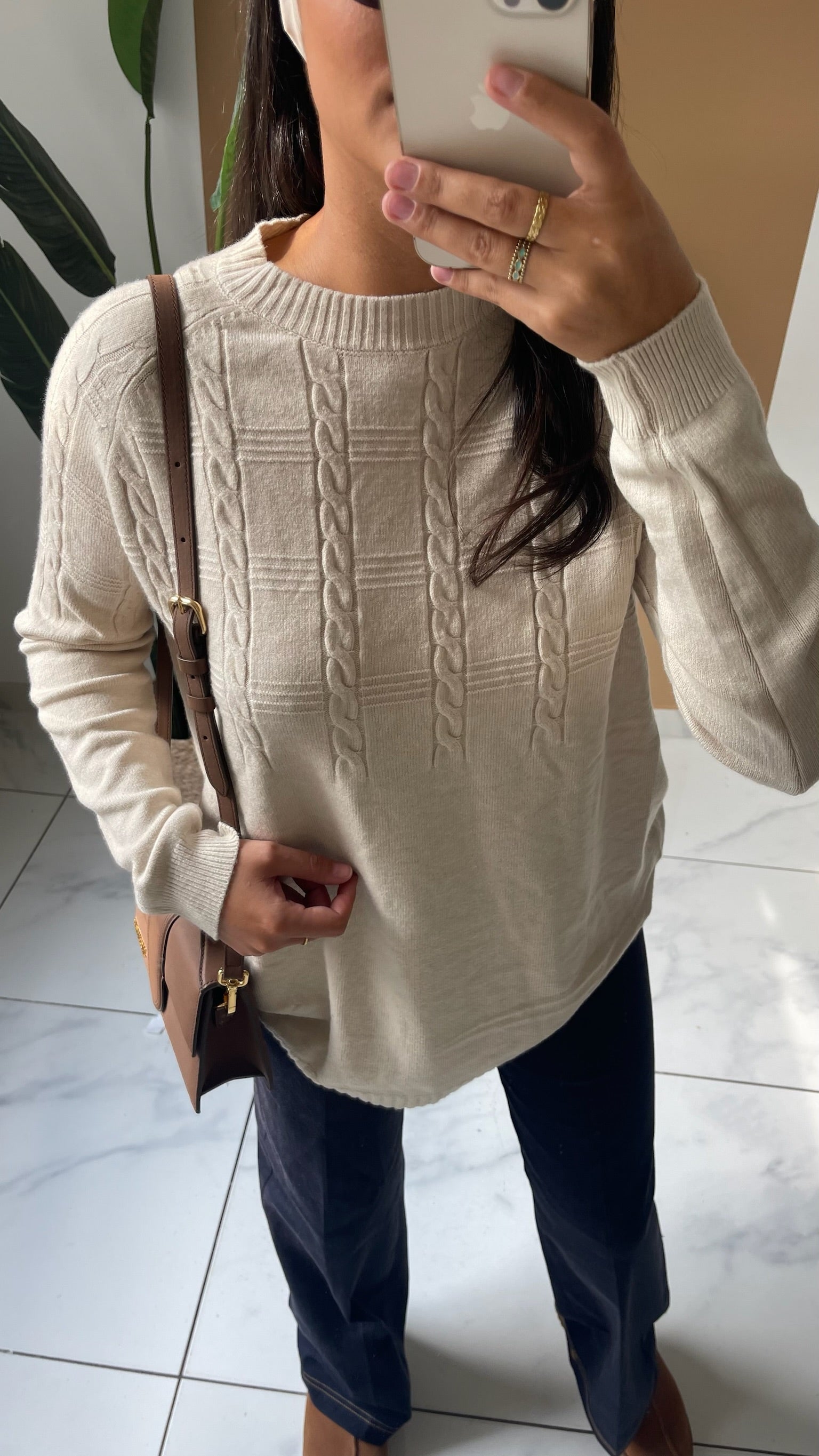 Pull Olivia beige