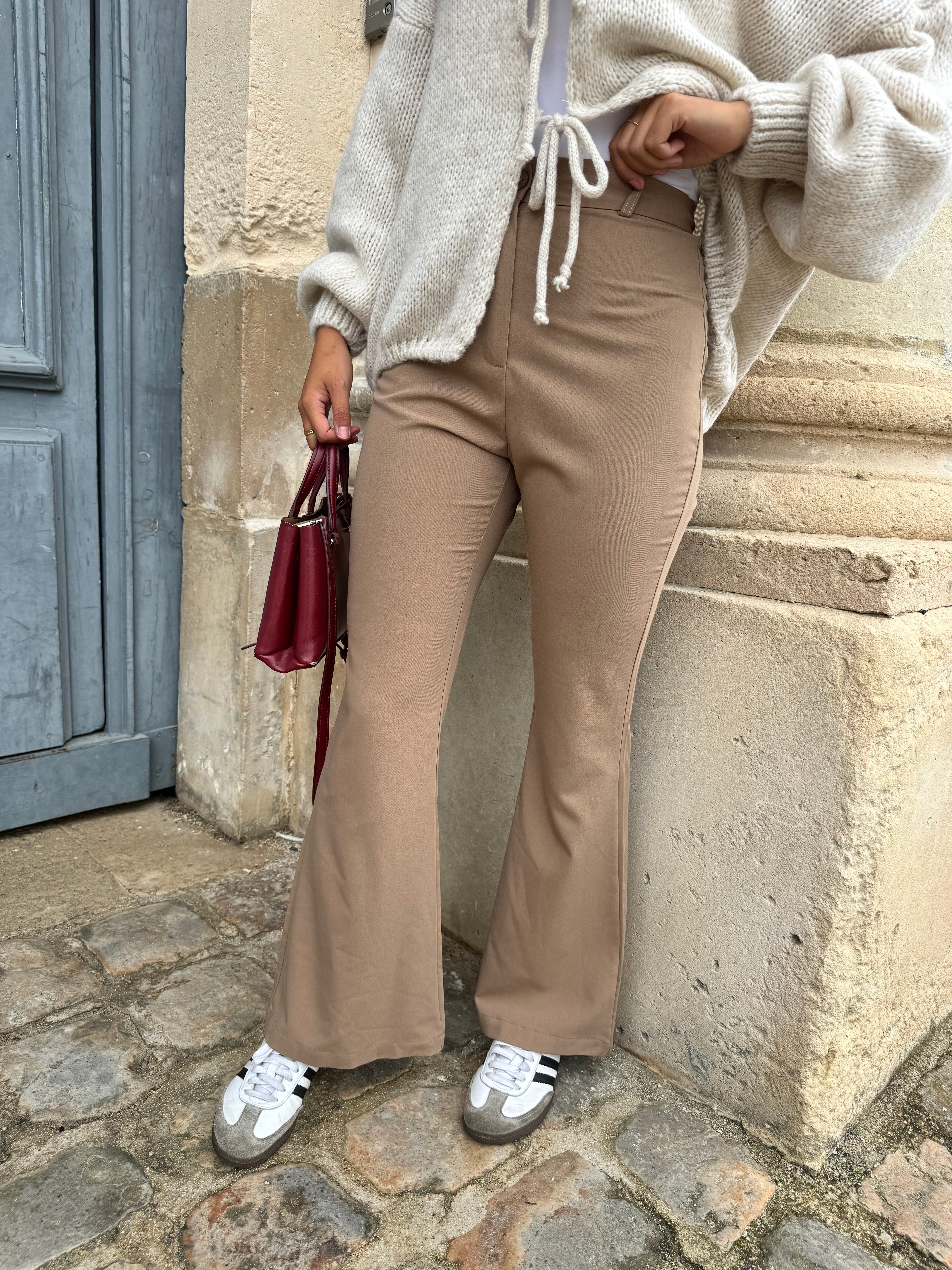 Pantalon Deya beige